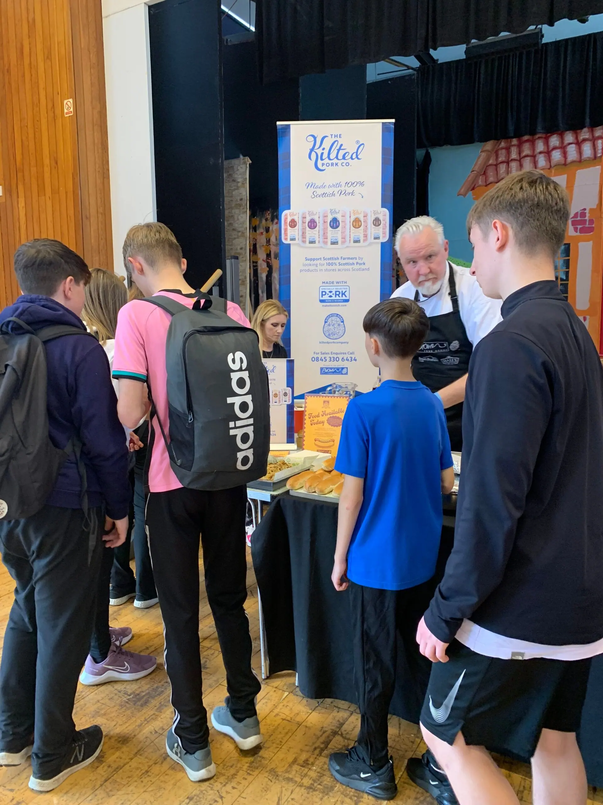 Sanquhar Academy Hot Dog Event: photo 4
